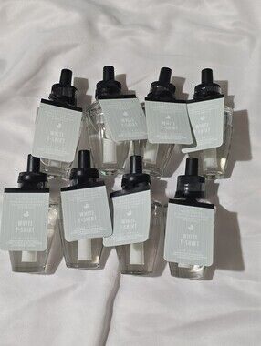 NWT White Barn Wallflowers Home Fragrance Refill White T-shirt 8pcs Bath & Body